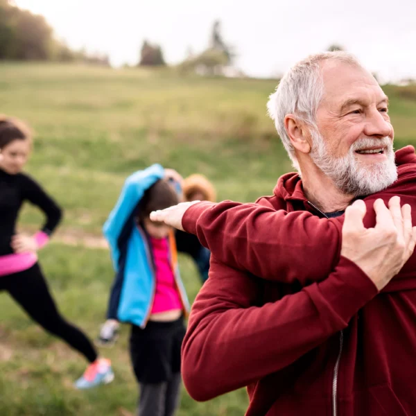 Group exercising together in Fort Collins